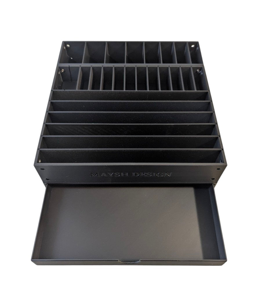 Black groomers tray by Maysh Design